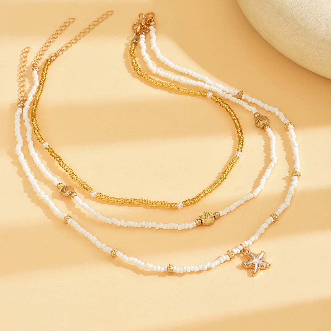 Aoife — Coastal Layered Pearl Necklace