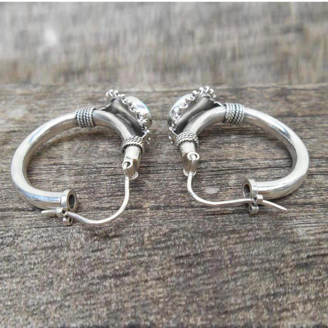 Caoimhe — Refined Vintage Turquoise Earrings