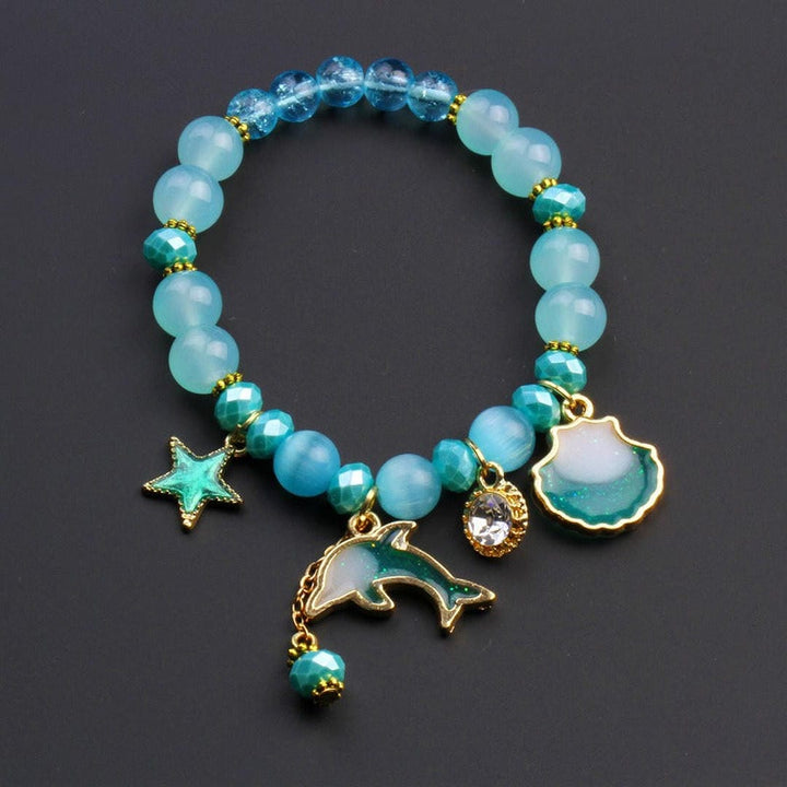 Caoimhe — Ocean Charm Beaded Bracelet