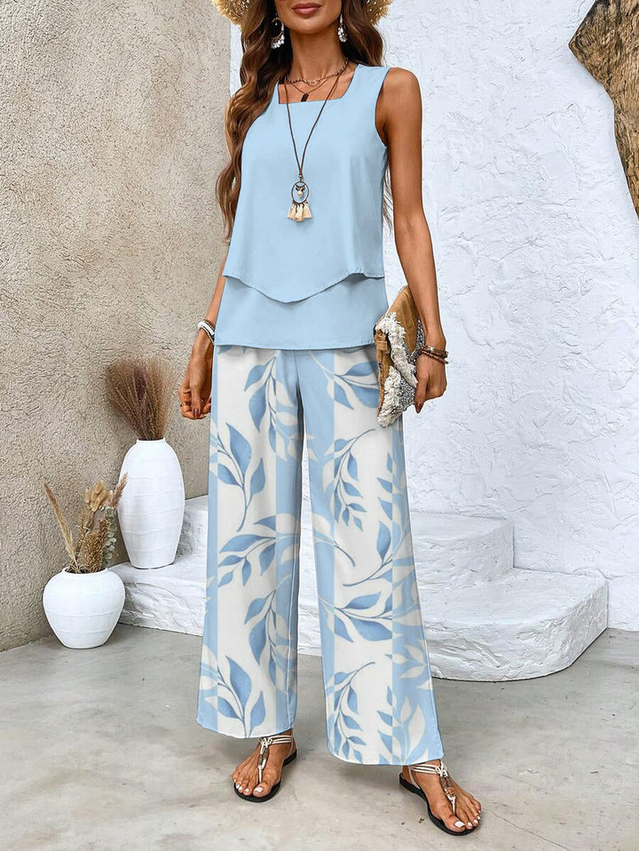 Abigail™ | Sleeveless Two-Piece Set