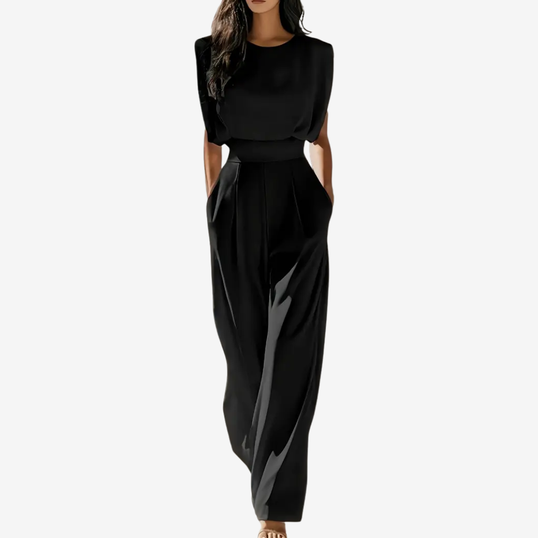 Aoife — Pleated Tailored Two-Piece
