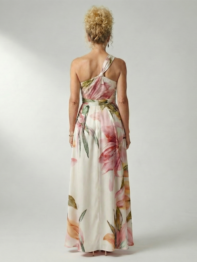 Muireann | Seafoam Floral Maxi Dress