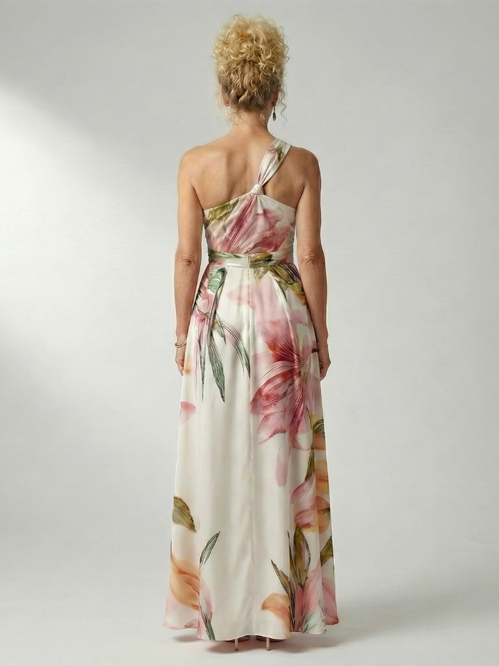 Muireann | Seafoam Floral Maxi Dress