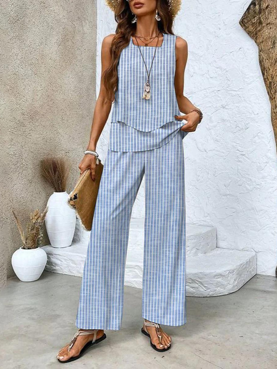 Abigail™ | Sleeveless Two-Piece Set