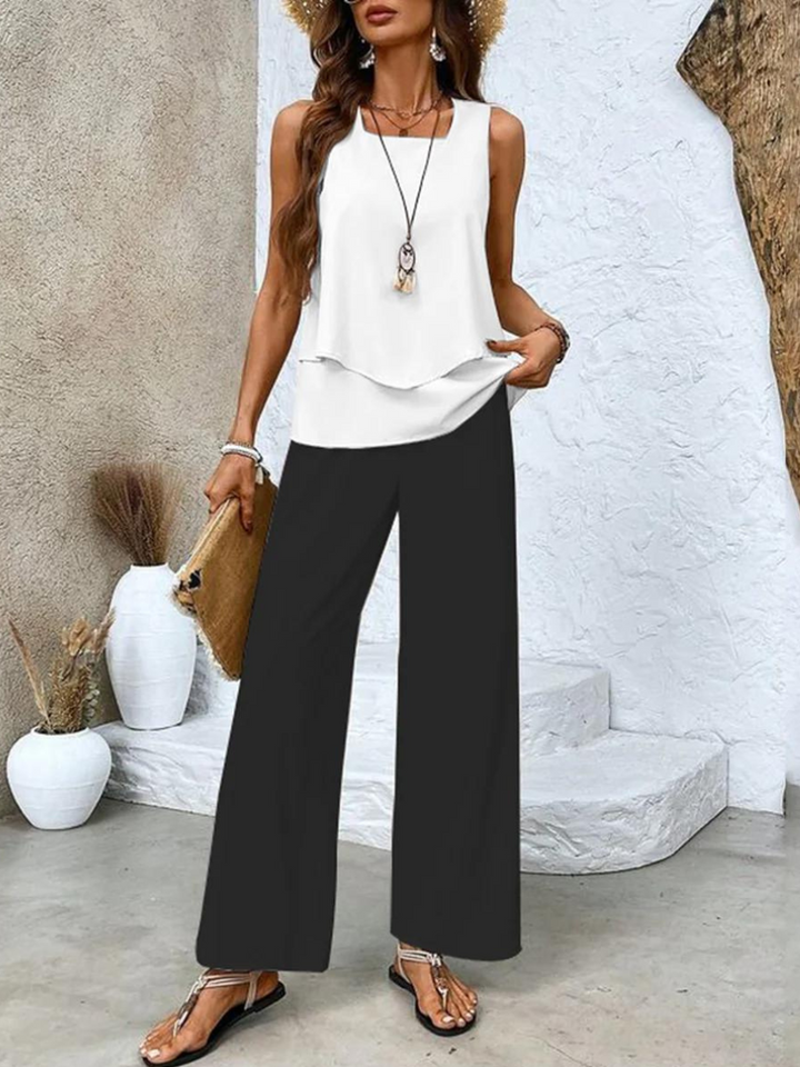 Abigail™ | Sleeveless Two-Piece Set