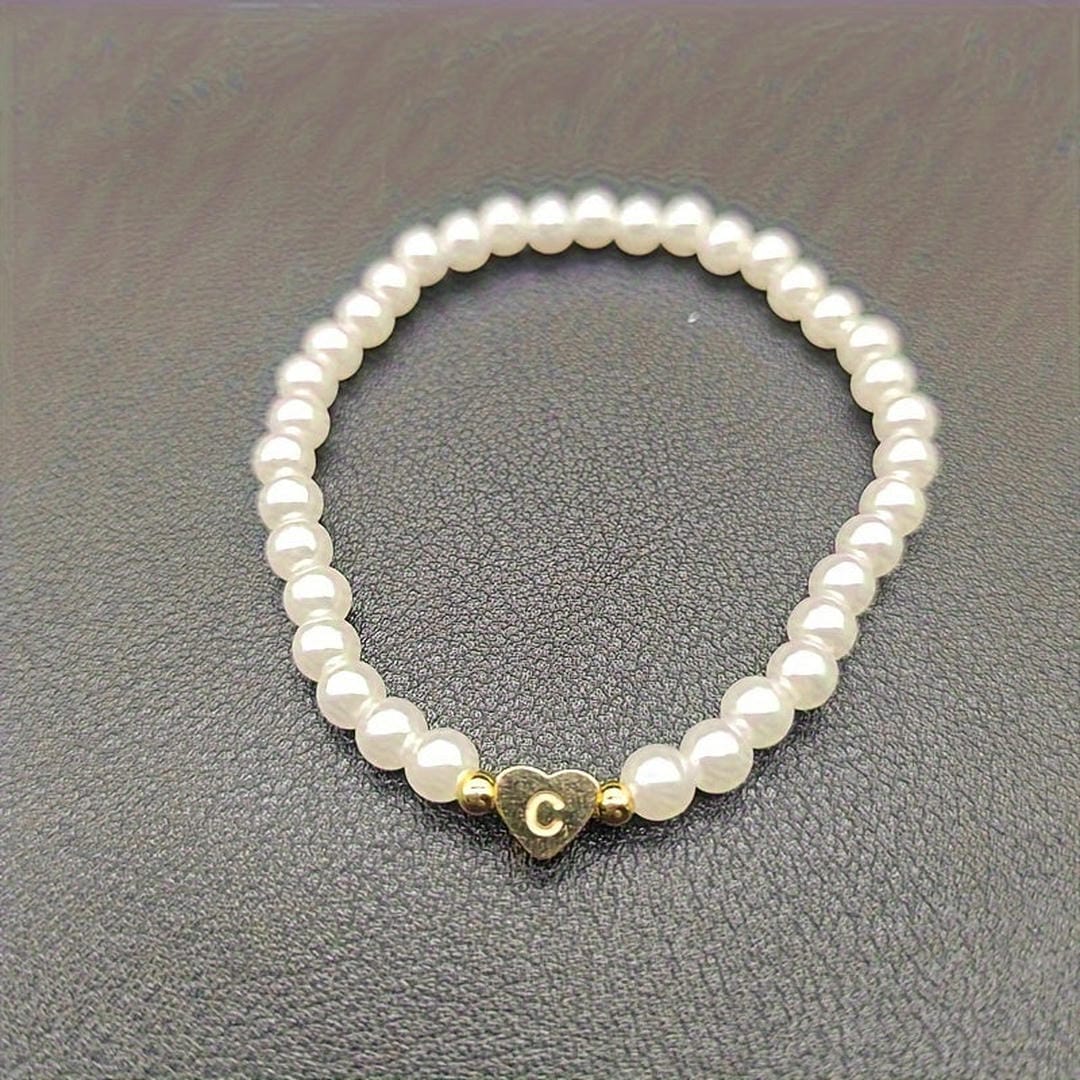 Saoirse — The Initial Pearl Bracelet