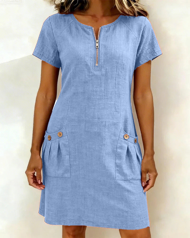 Lina™ Dress — Effortless Everyday Elegance