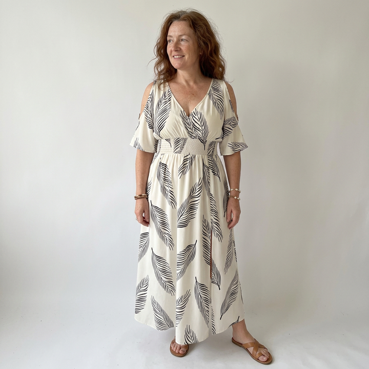 Aisling — Botanical Print Maxi