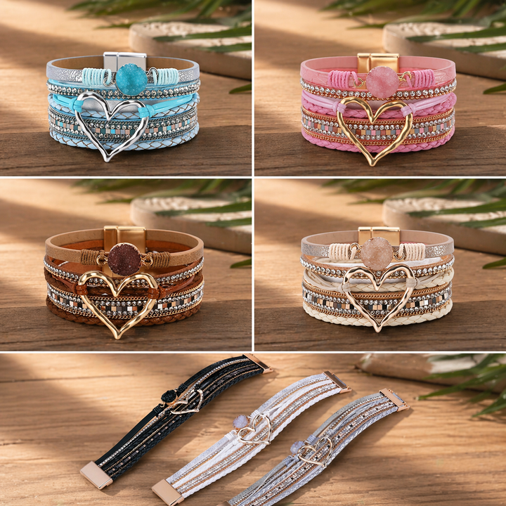 Caoimhe — The Wrapped Heart Bracelet