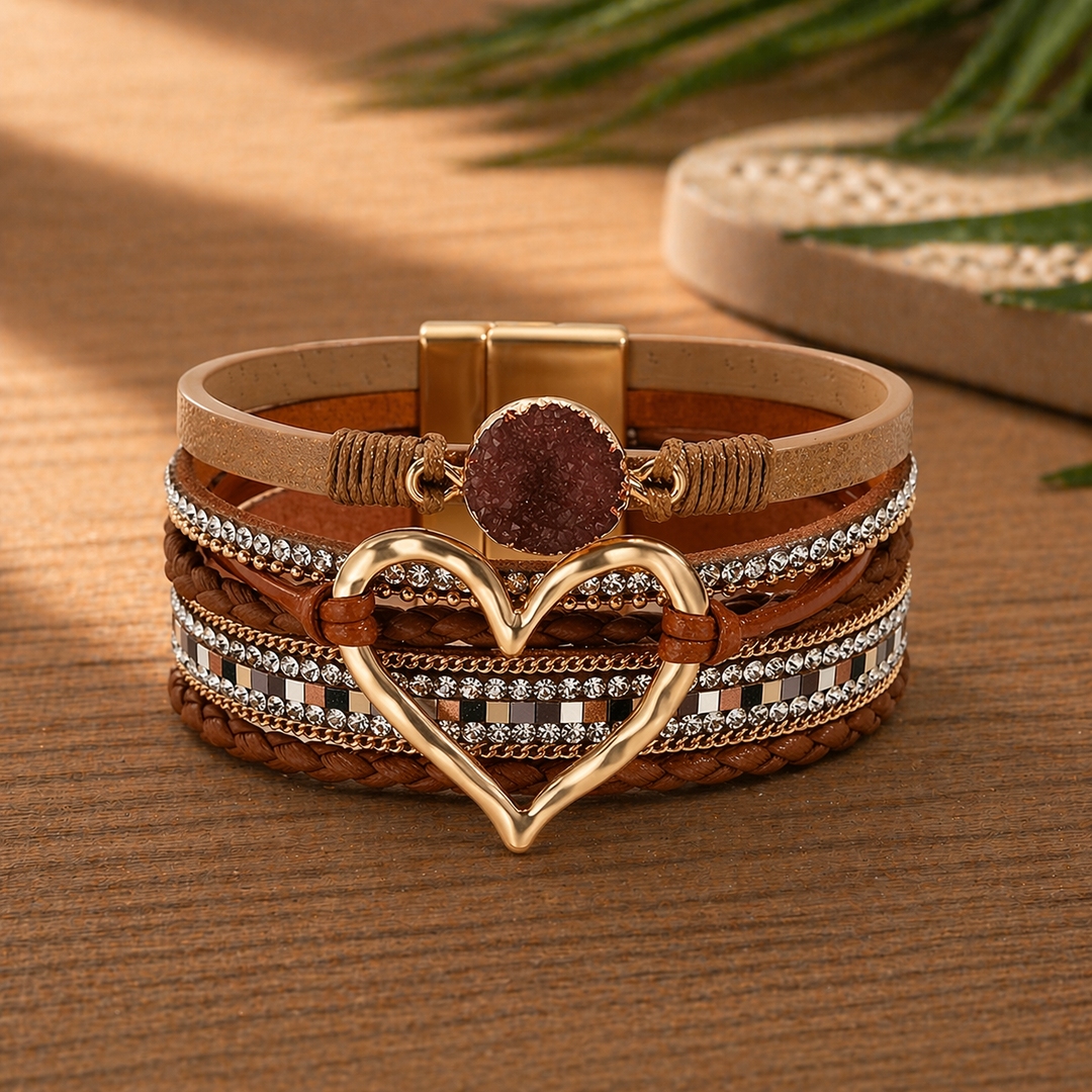 Caoimhe — The Wrapped Heart Bracelet