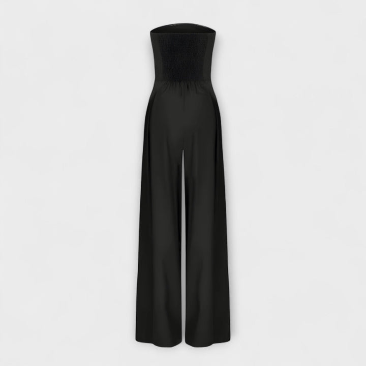 KIORA  | Elegant strapless jumpsuit