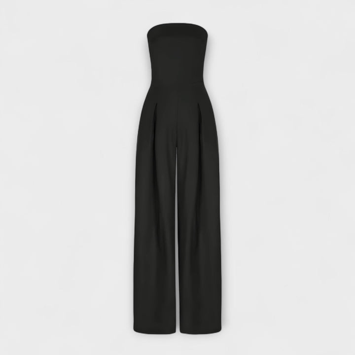 KIORA  | Elegant strapless jumpsuit