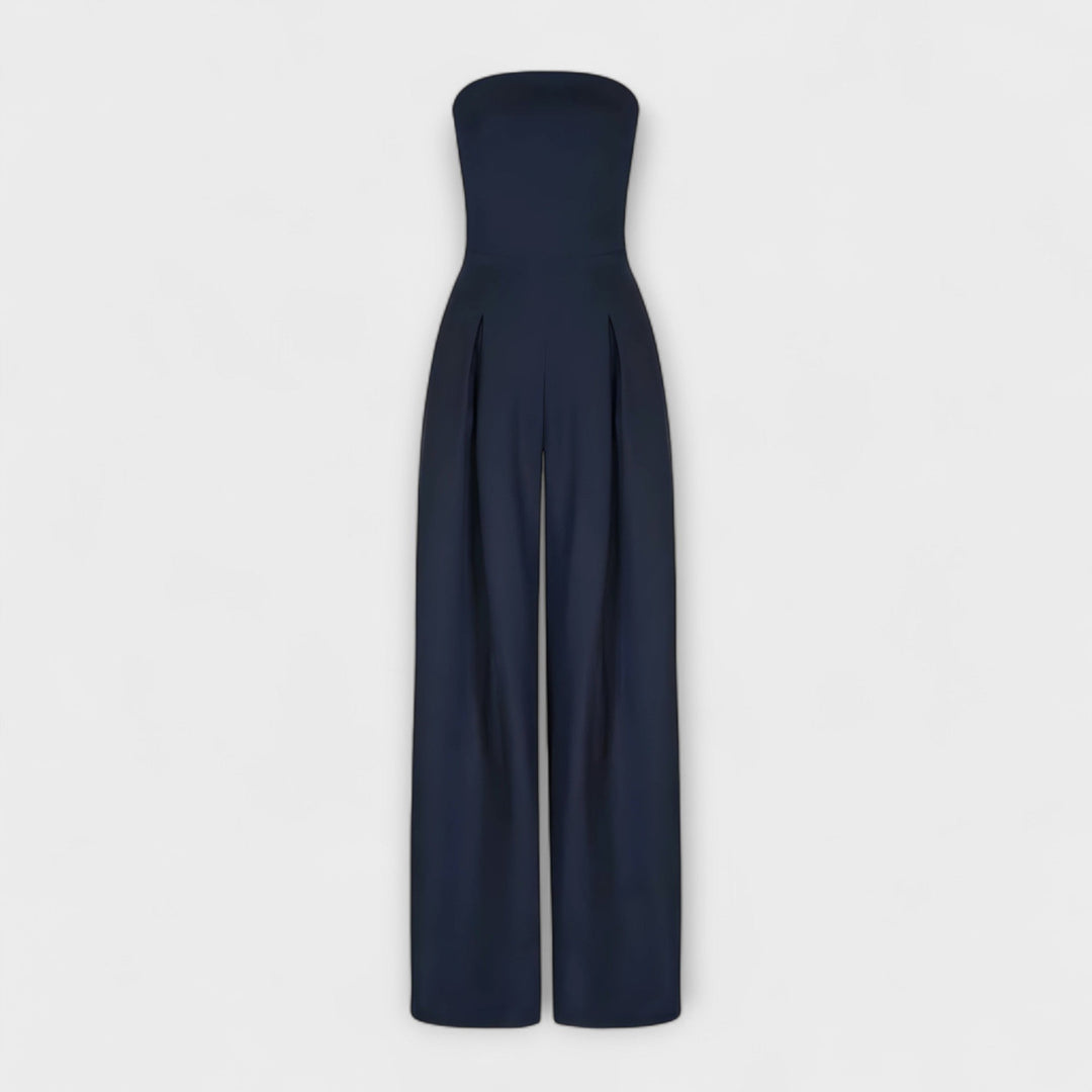 KIORA  | Elegant strapless jumpsuit