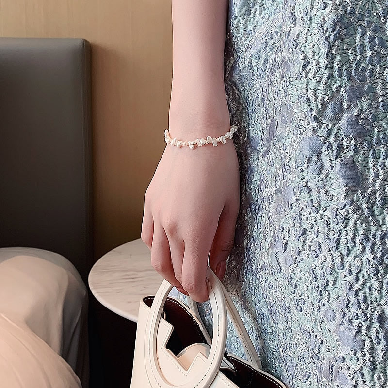 Emer — The Pearl Cluster Bracelet