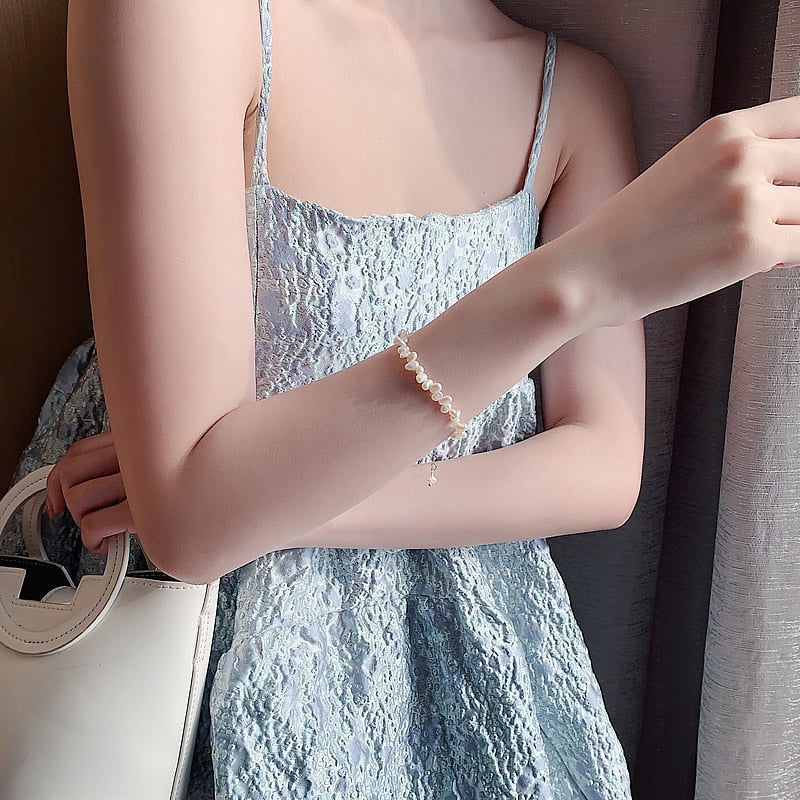 Emer — The Pearl Cluster Bracelet