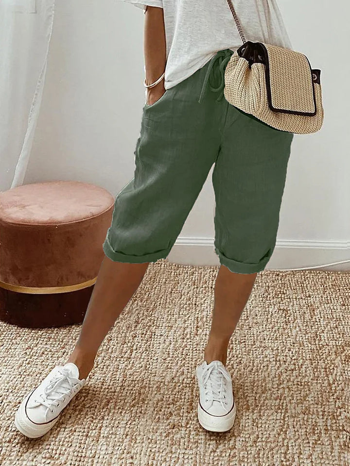 Claire | Cropped Comfort Trousers