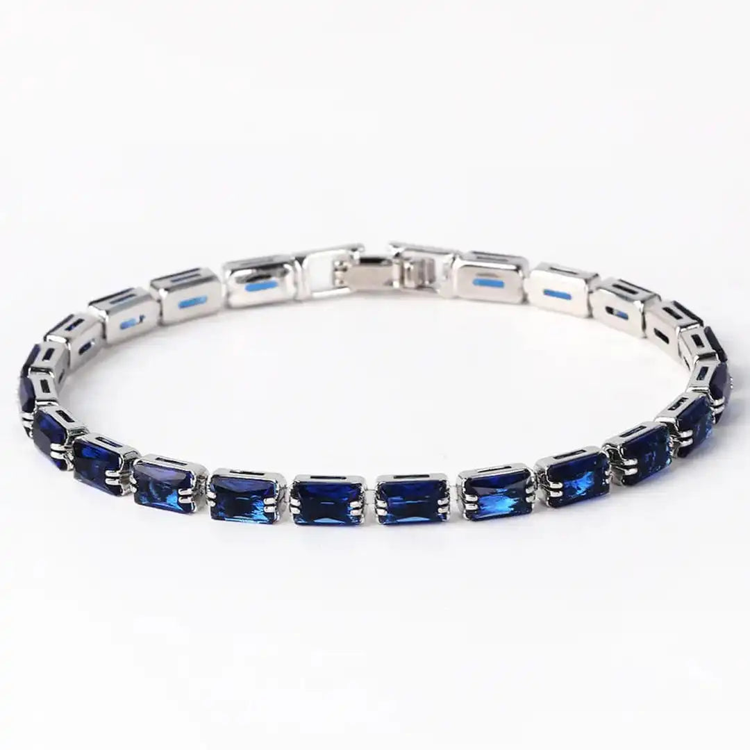 Nuala — Refined Sapphire Gold Bracelet
