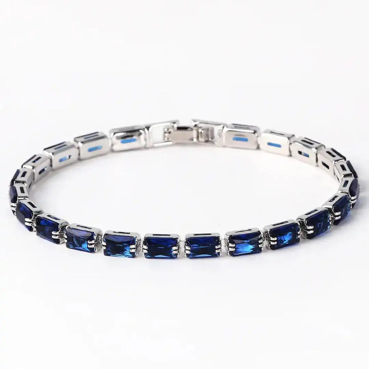 Nuala — Refined Sapphire Gold Bracelet