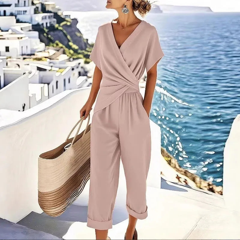 Maeve — Wrap-Front Two-Piece Set