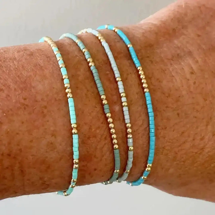Ailbhe — Chic Bohemian Turquoise Bracelet