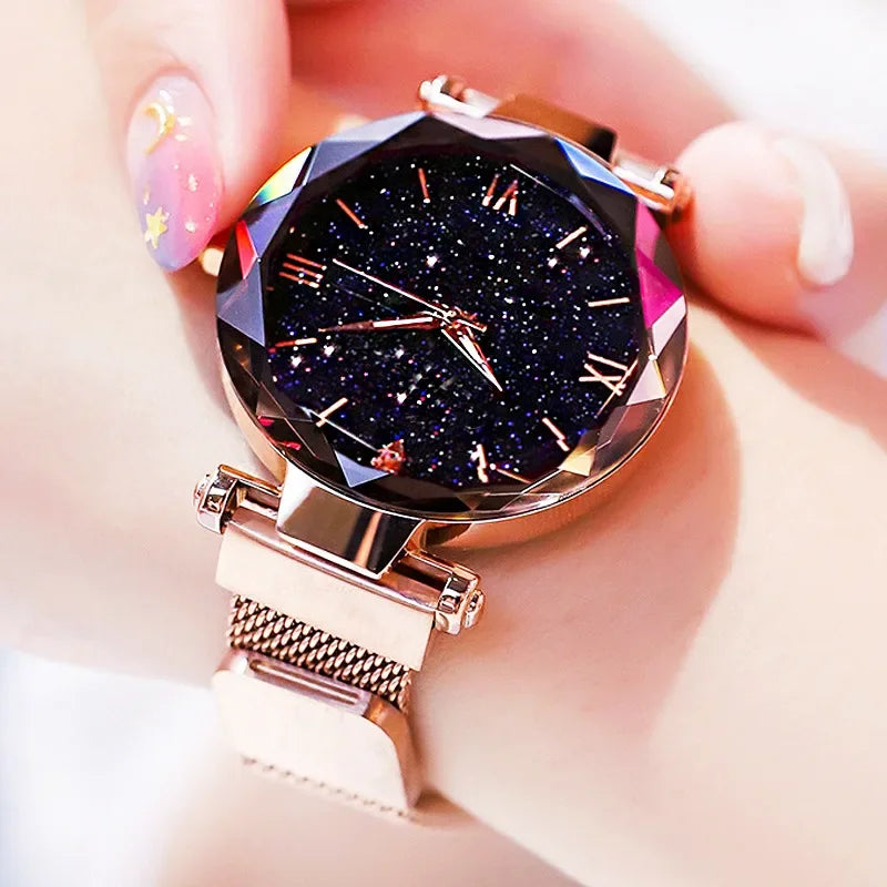 Saoirse — Starry Sky Mesh Watch