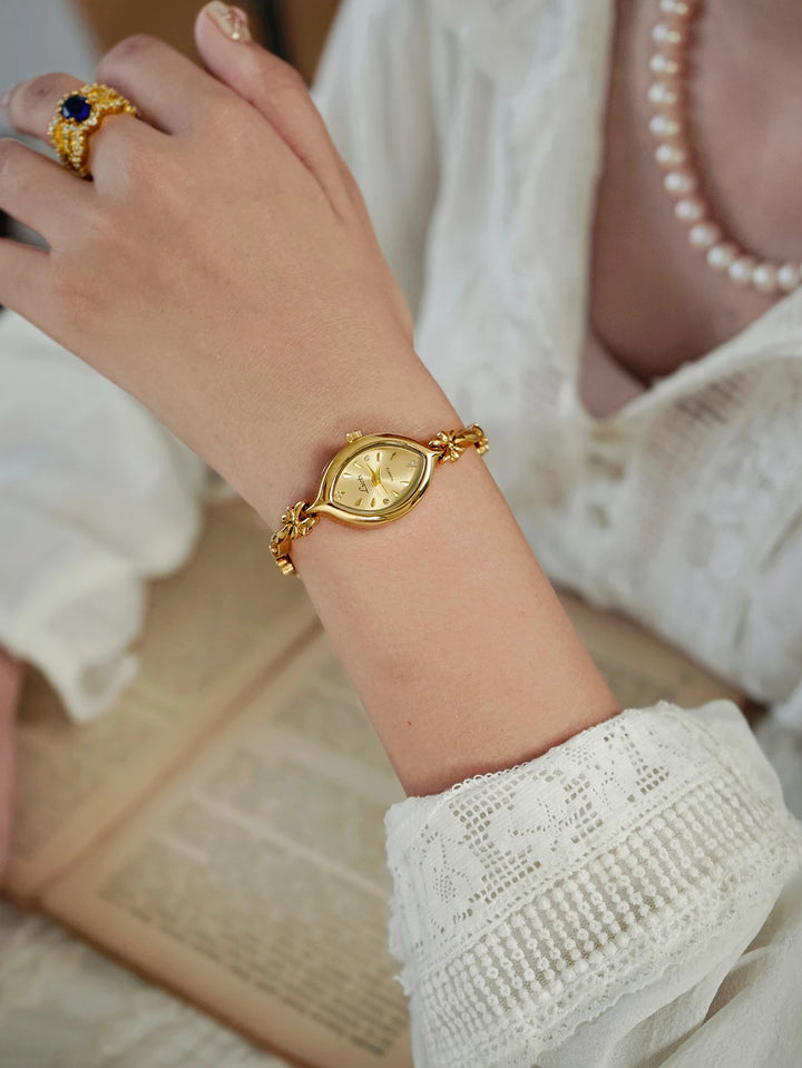 Ciara — Petite Gold Dial Watch