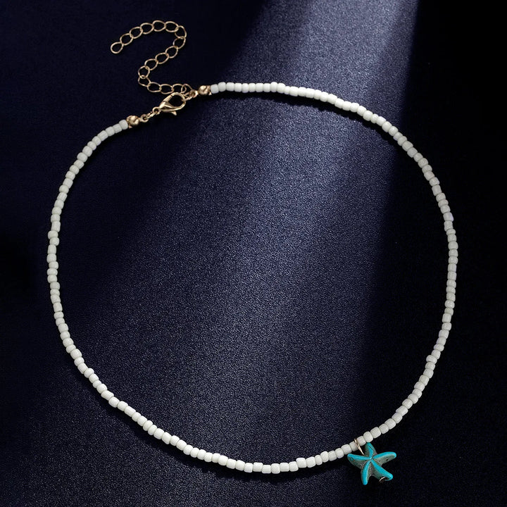 Muirgen — Turquoise Starfish Necklace