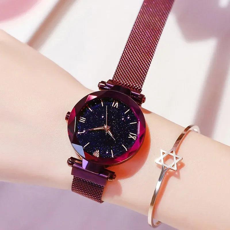 Saoirse — Starry Sky Mesh Watch