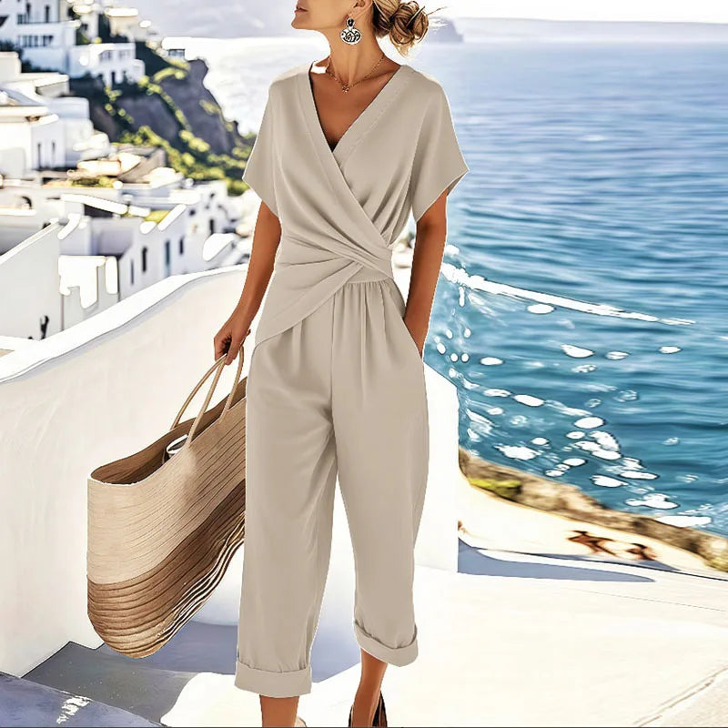 Maeve — Wrap-Front Two-Piece Set