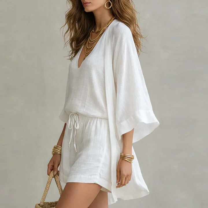 Claudia | Linen 3-Piece Co-ord Set