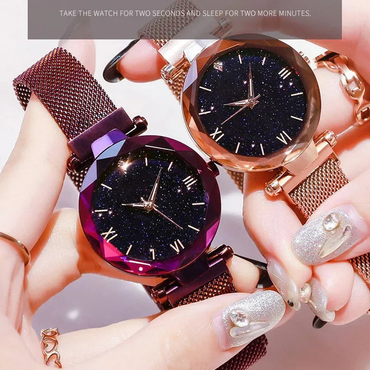 Saoirse — Starry Sky Mesh Watch