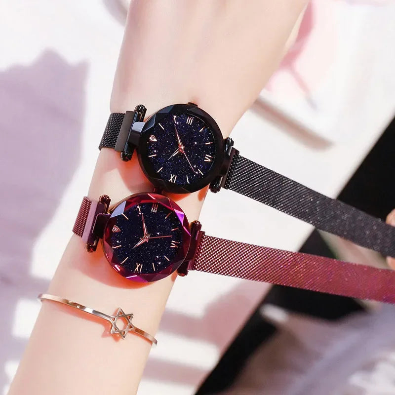 Saoirse — Starry Sky Mesh Watch