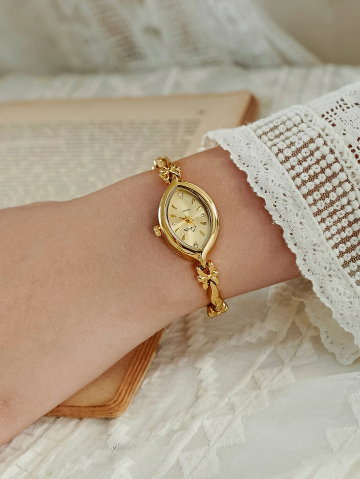 Ciara — Petite Gold Dial Watch