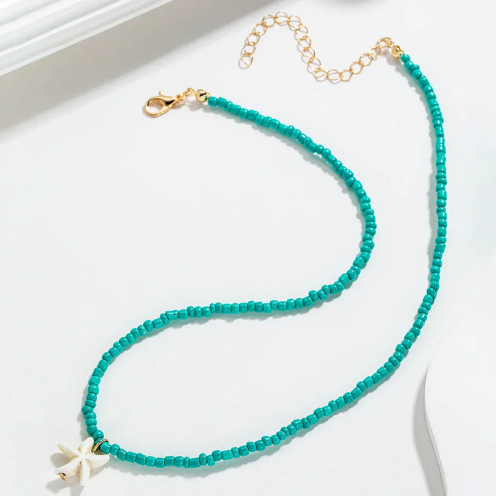 Muirgen — Turquoise Starfish Necklace