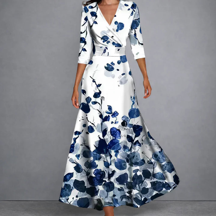 Calla | Floral Wrap Maxi Dress