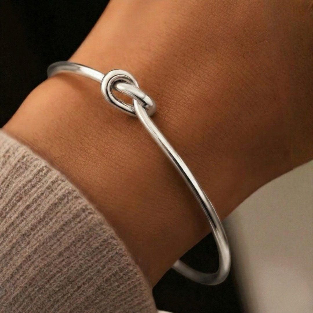 Maeve — Adjustable Gold Knot Cord Bracelet