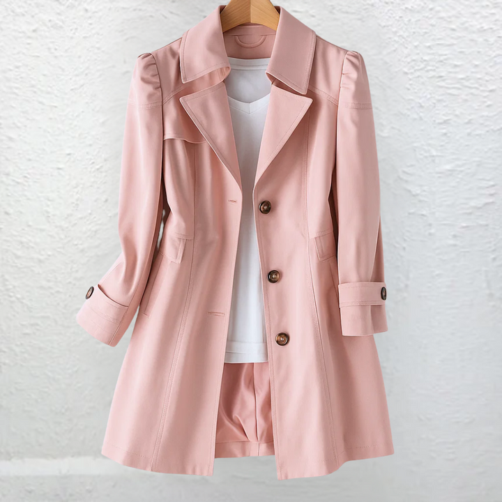 Niamh — Vintage Elegant Trench Coat
