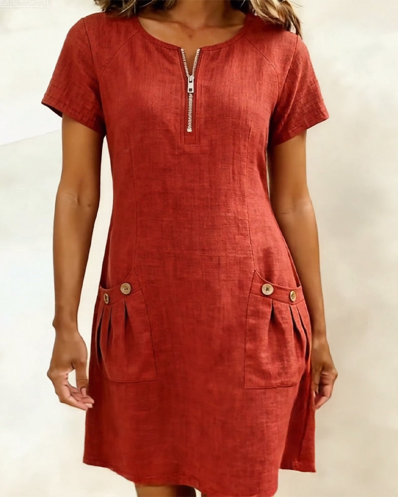 Lina™ Dress — Effortless Everyday Elegance