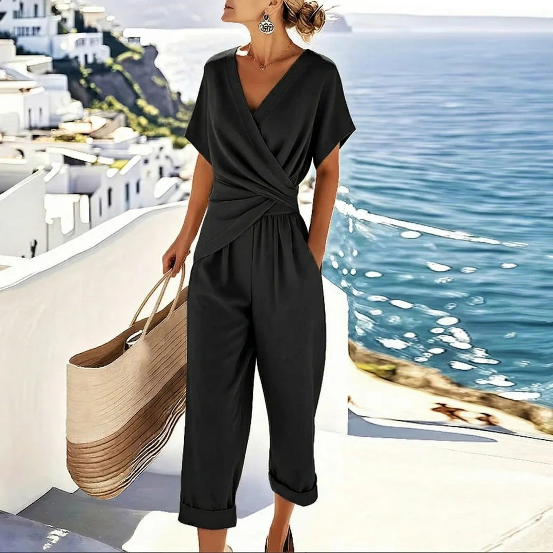 Maeve — Wrap-Front Two-Piece Set