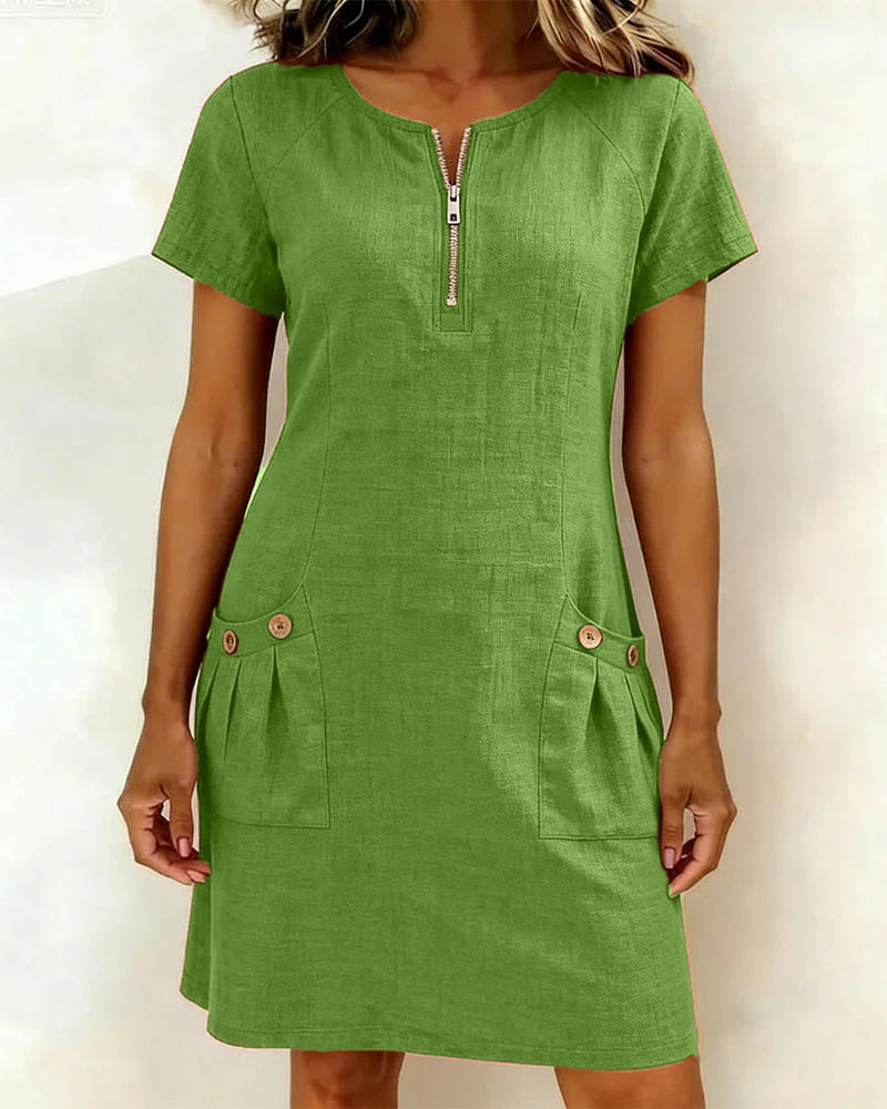Lina™ Dress — Effortless Everyday Elegance