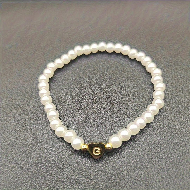 Saoirse — The Initial Pearl Bracelet