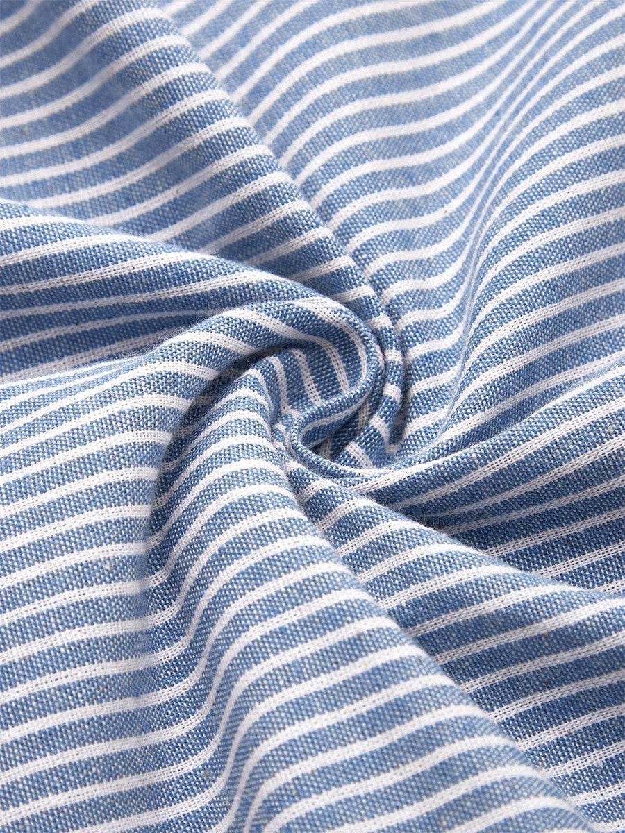 Sophia | Breathable Striped Midi Dress