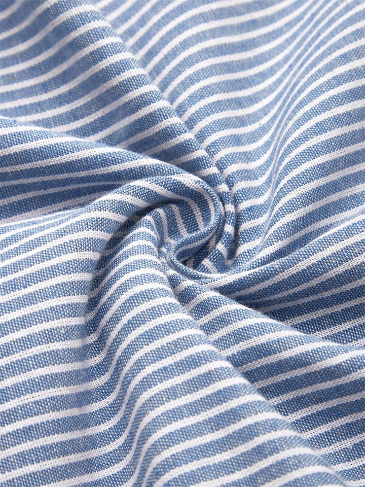 Sophia | Breathable Striped Midi Dress