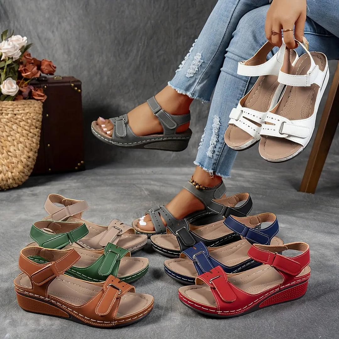 Margaux™ — Ergonomic Sandals with Triple-Arch Comfort Support
