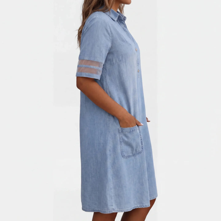 Serena | Denim Shirt Dress