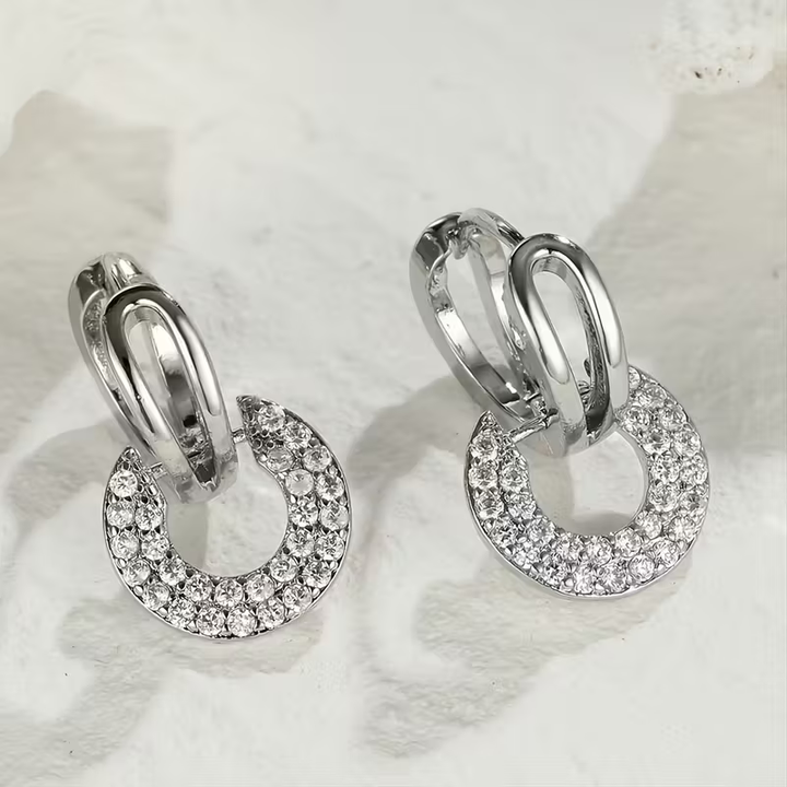 Mab — The Rose Halo Earrings