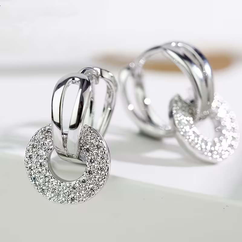 Mab — The Rose Halo Earrings