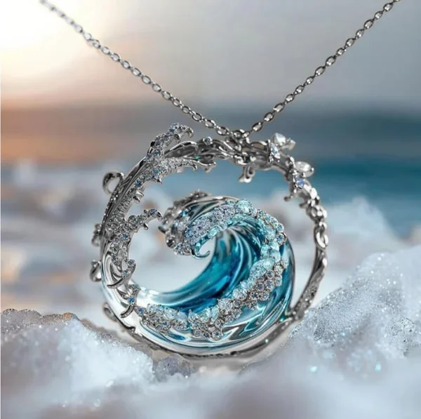 Darragh — Ocean-Inspired Vintage Necklace