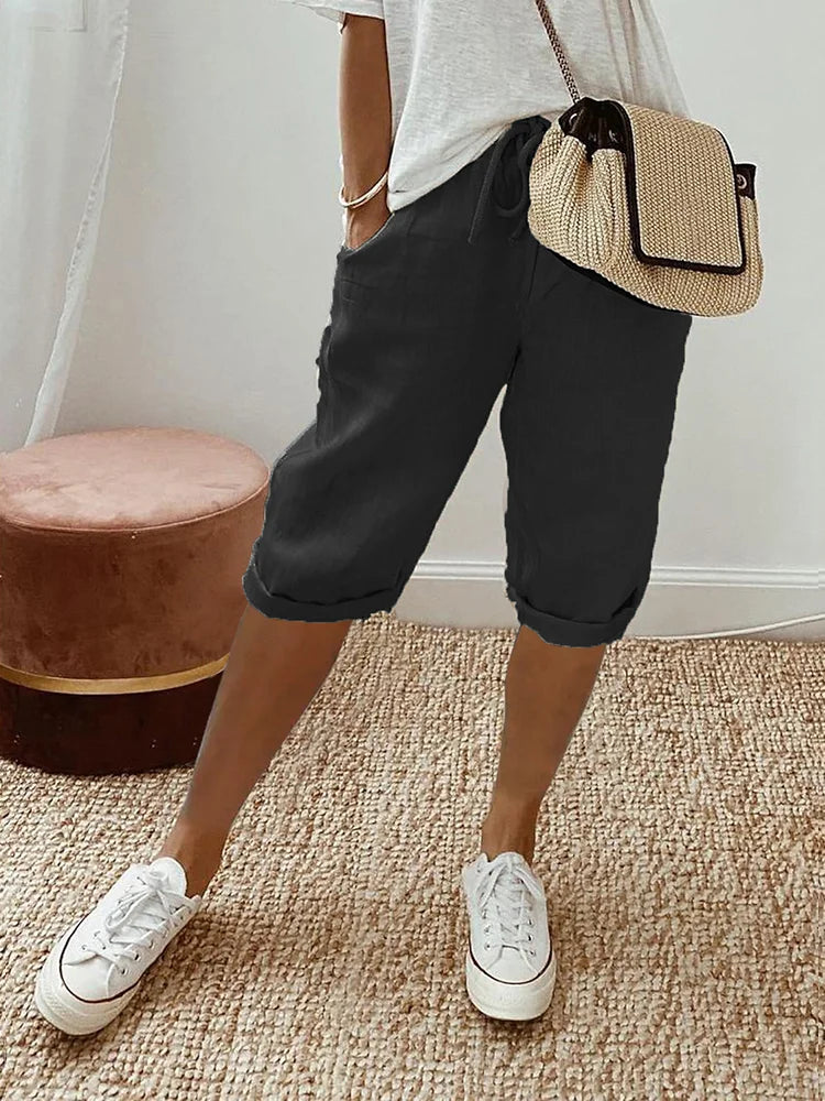 Claire | Cropped Comfort Trousers