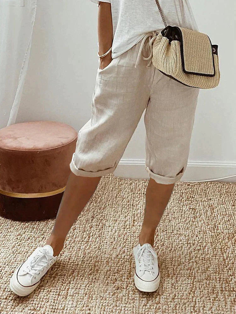 Claire | Cropped Comfort Trousers
